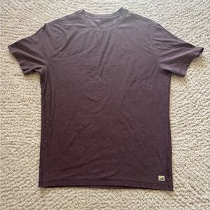 LIKE NEW Vuori Men's Purple T-Shirt size S